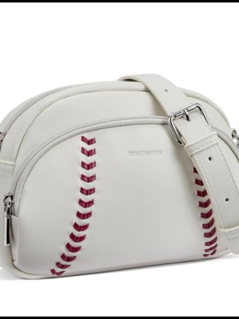 Baseball Crossbody Purse Vegan Leather Small Shoulder Bag